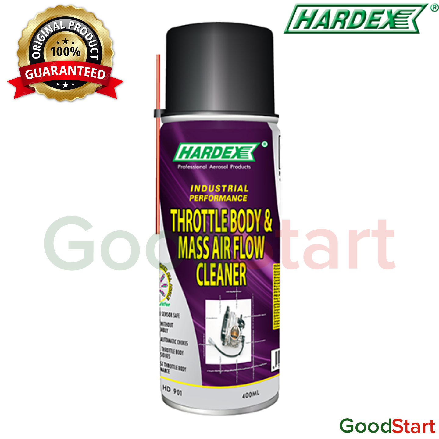 HARDEX THROTTLE BODY & MASS AIR FLOW CLEANER MAF 400ml Lazada PH