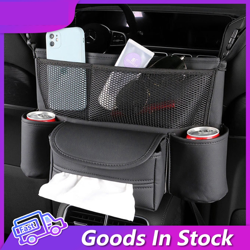 Car Seat Storage Bag, Car Handbag Holder Auto Storage Accessories