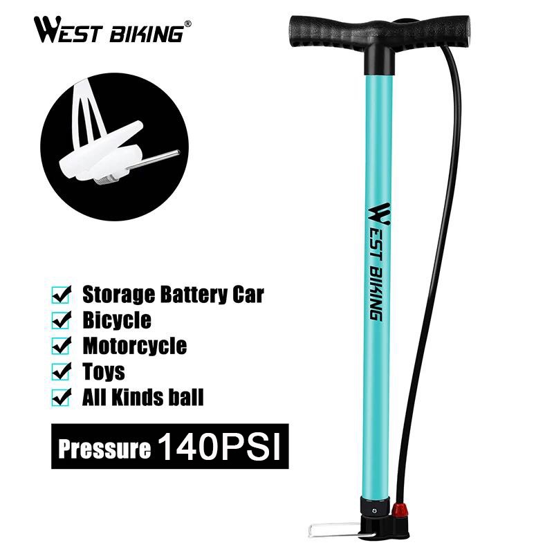 Portable Bike Air Pump 120/160 PSI Handheld Heavy Duty Inflatable