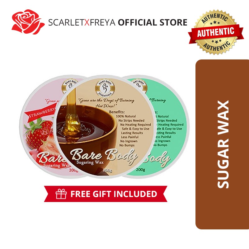 Barebody Essentials Sugaring Wax 200g (Honey, Mint Cafe, Mocha