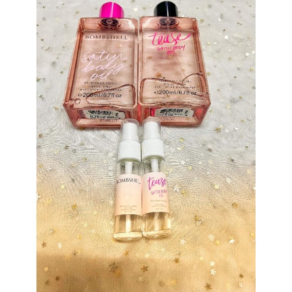 Victoria’s Secret Satin Body oil 10ml Lazada PH
