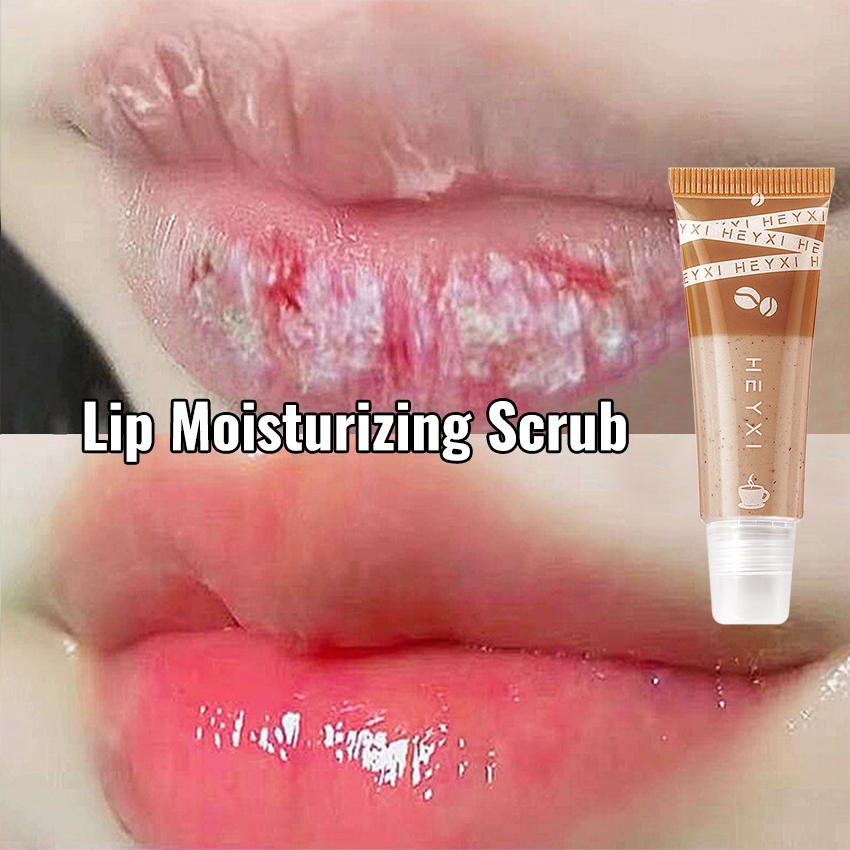 HEYXI lip balm for dry lips therapy dark lips exfoliating fading lip