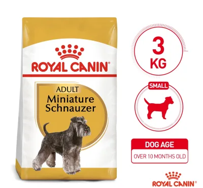 Royal Canin Miniature Schnauzer Adult 3kg - Breed Health Nutrition