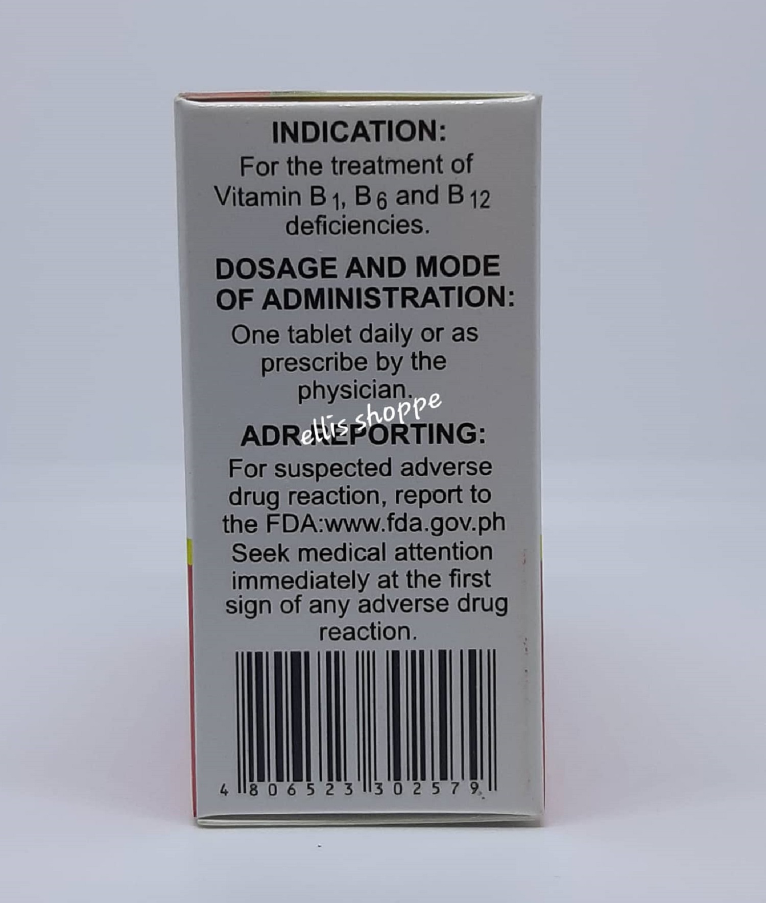 Myrevit B Vitamin B Complex B1+ B6+ B12 Multivitamins Box of 100