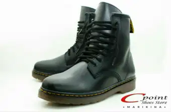 C Point Men S Boots Shoes Denmark Black Lazada Ph