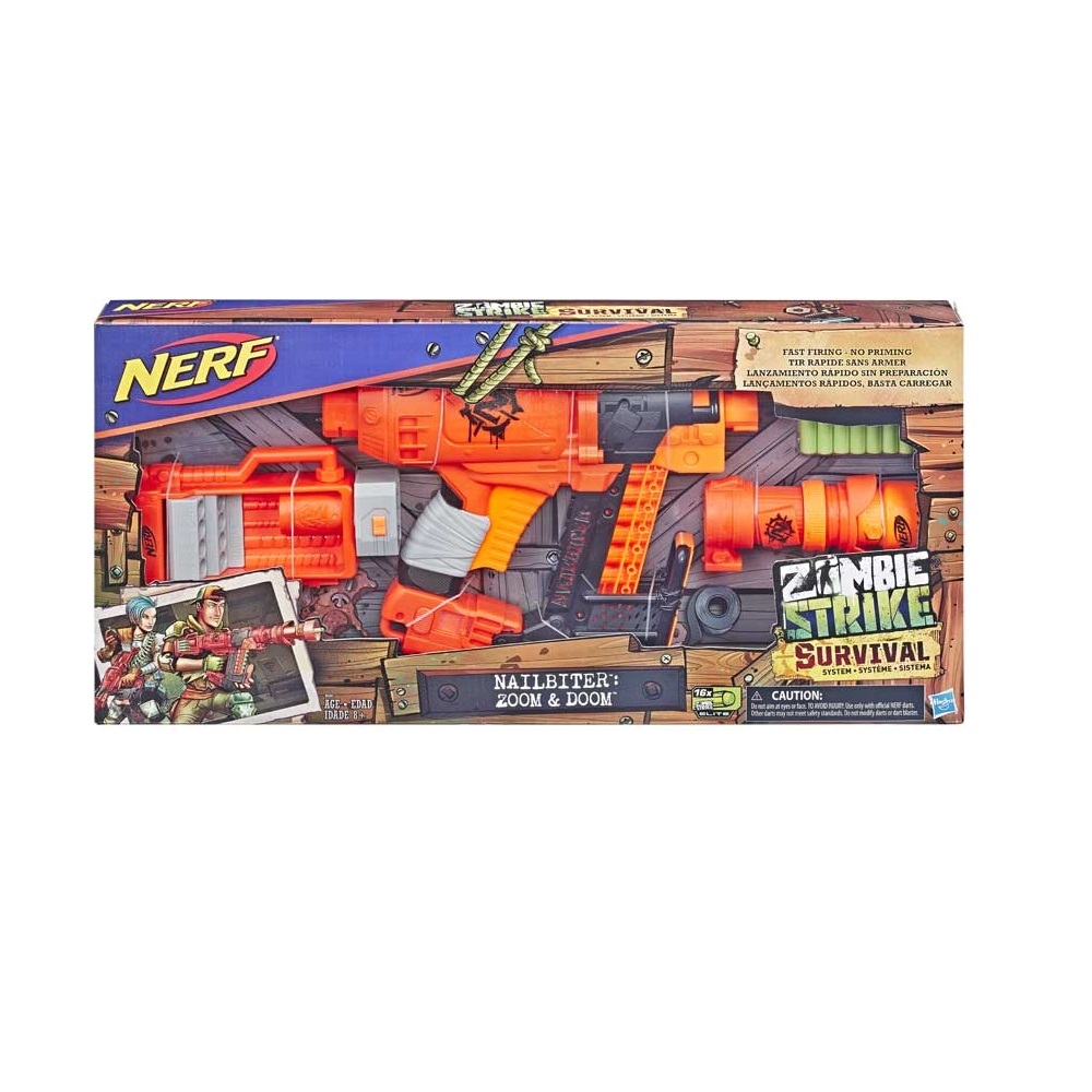 nerf zombie strike nailbiter zoom and doom