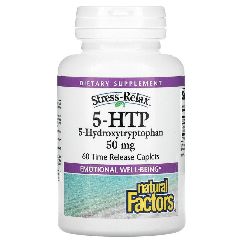 Natural Factors, 5HTP, 50 mg, 60 Time Release Caplets Lazada PH