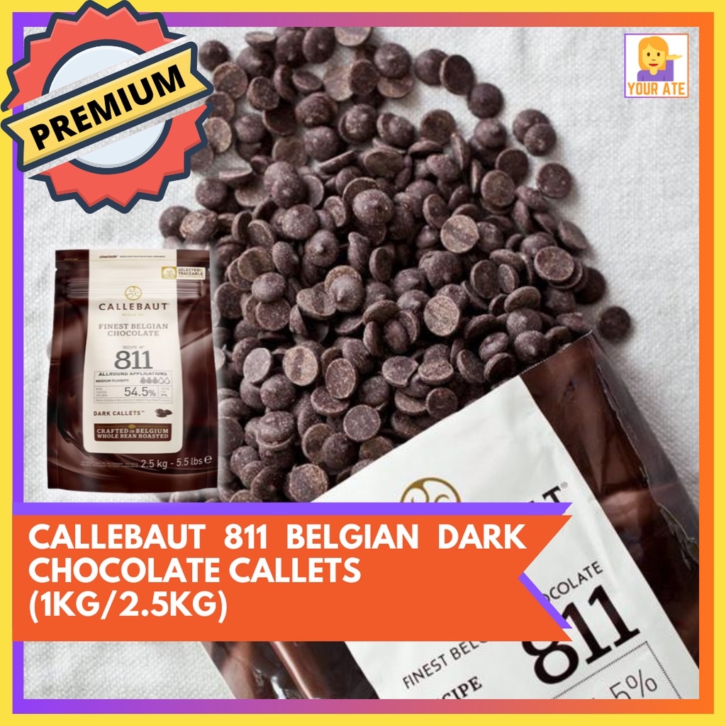 Callebaut Dark Belgian Chocolate Callets 811 1kg 25kg Lazada Ph