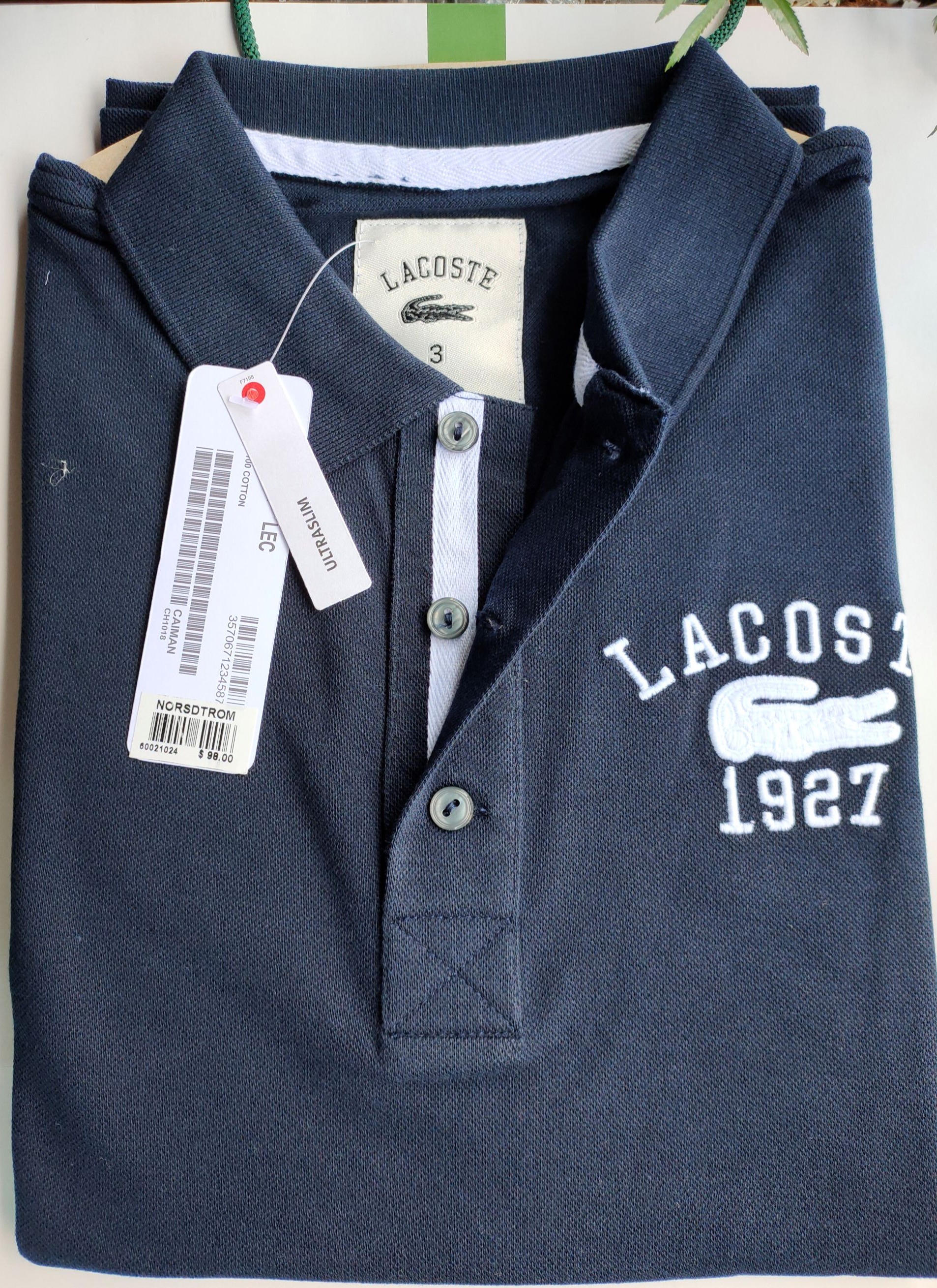 lacoste 1927 polo shirt