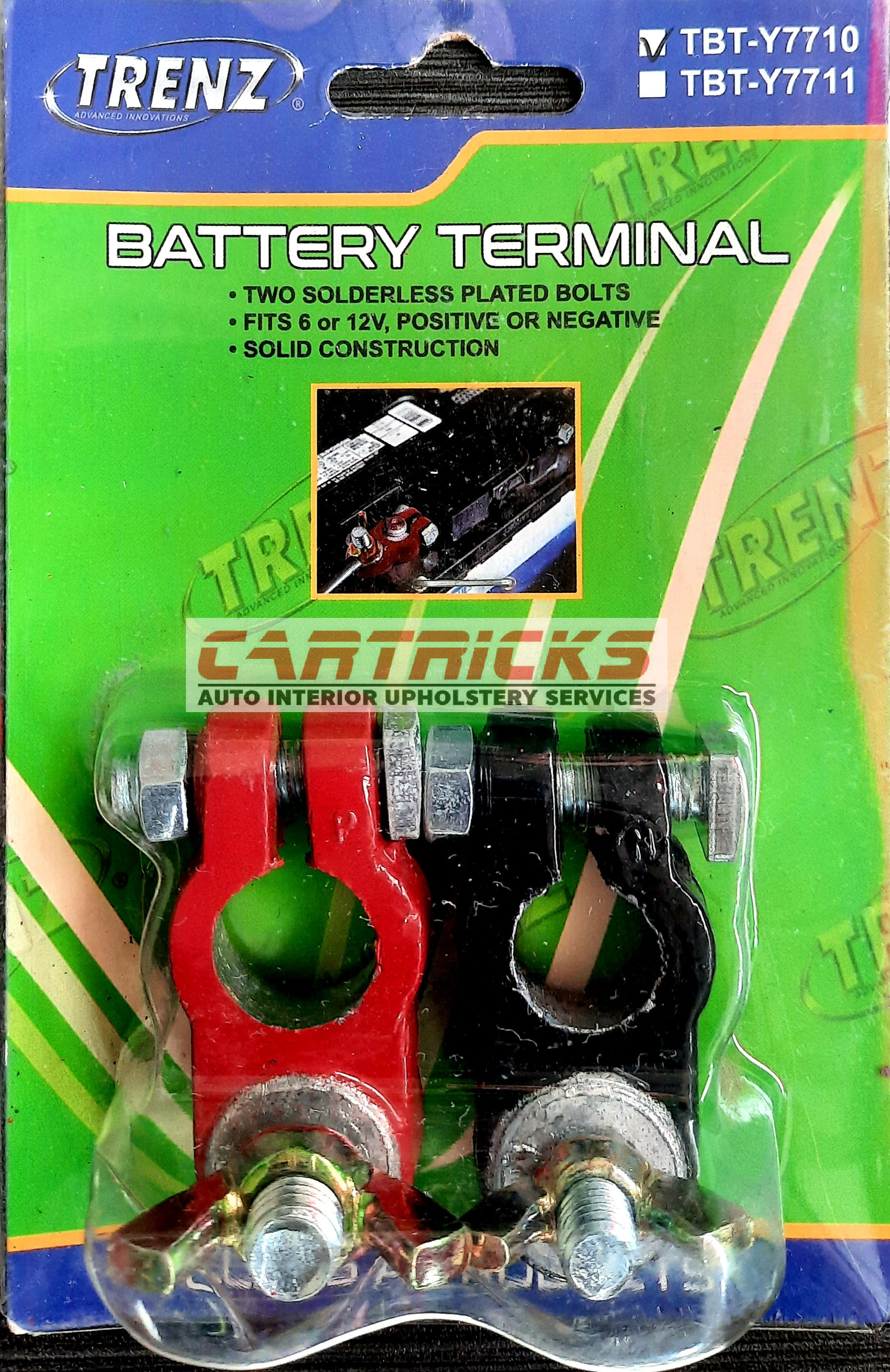 CAR BATTERY TERMINALS Positive and Negative Trenz Lazada PH
