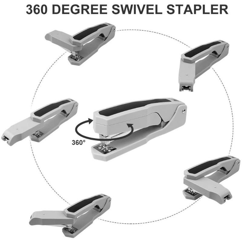 360 Degrees Rotary Stapler Heavy Duty Eight Orientations Manual