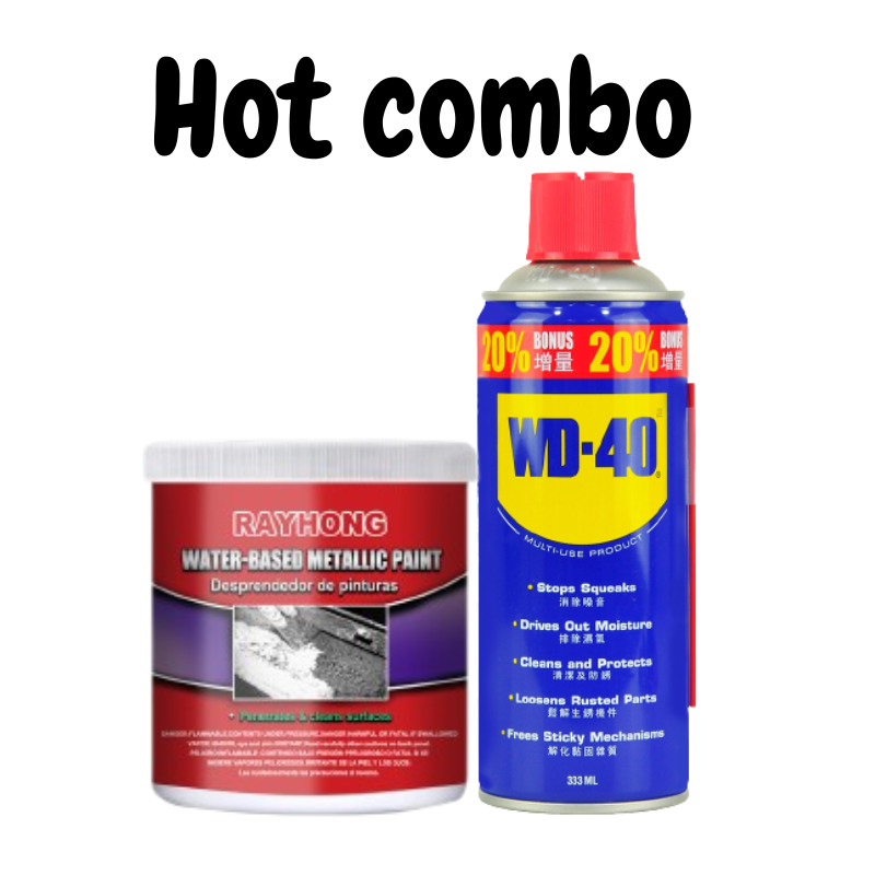 Rayhong Rust Remover Car AntiRust Primer WaterBased Metal Paint Rust