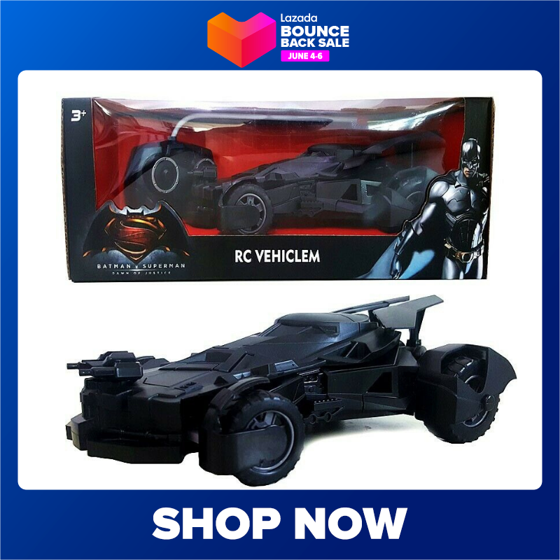 Batman vs Superman Electric Batman Batmobile RC Remote Control Car Toy Model Kid 