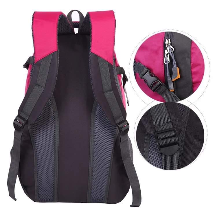 LUCKY SEVEN) Chansin Travel Bag Travel Backpack School Bag for Men