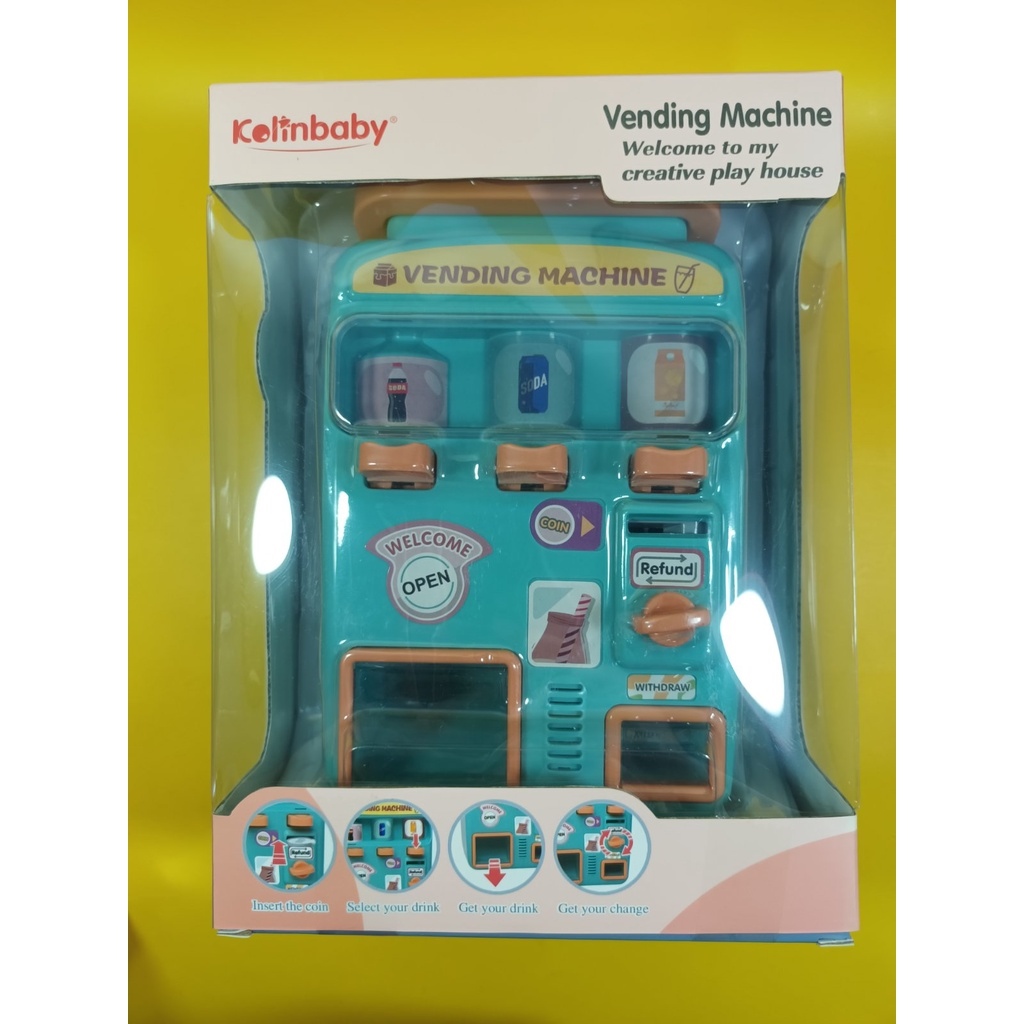 Vending Machine Kids Pretend Play Toy Lazada PH