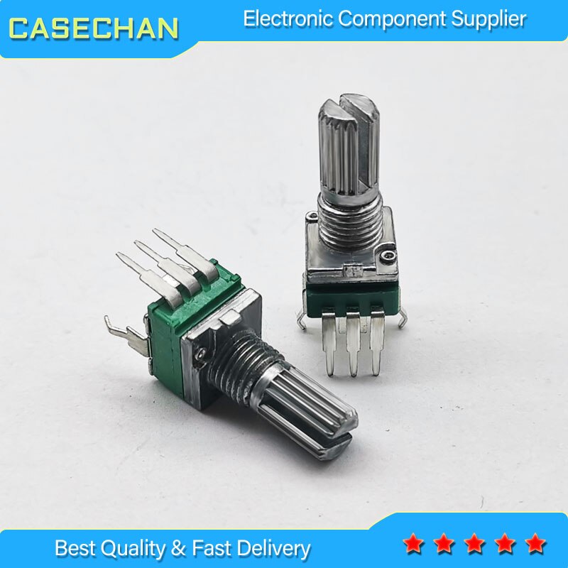 5pcs/lot Sealed 097N single vertical potentiometer B10K B100KA10K