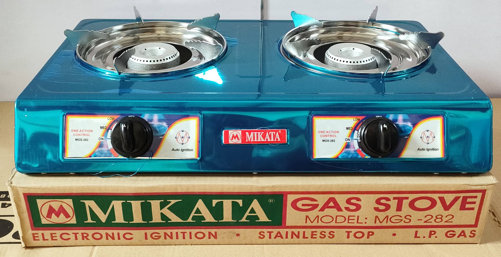 Mikata Double Burner Gas Stove Lazada PH