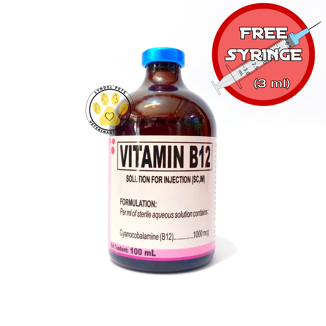 NUTRIVET Vitamin B12 1000 (100 ml) Vitamins FOR ANIMALS Lazada PH