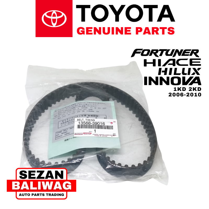 ORIGINAL TOYOTA TIMING BELT FORTUNER HIACE HILUX INNOVA 1KD/2KD