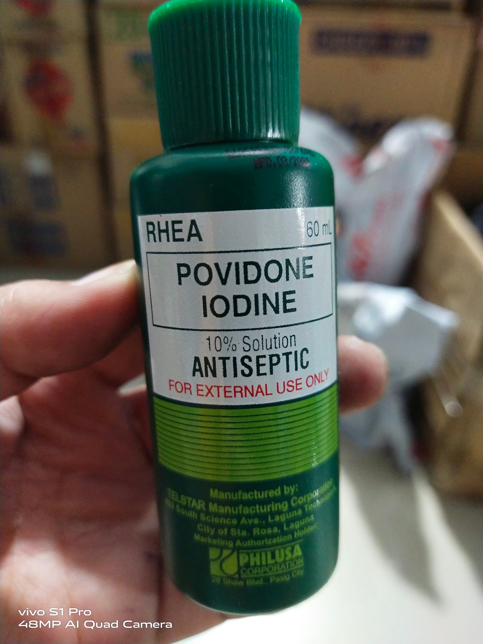 BETADINE® (Povidone-Iodine) Wound Solution 60mL Lazada PH