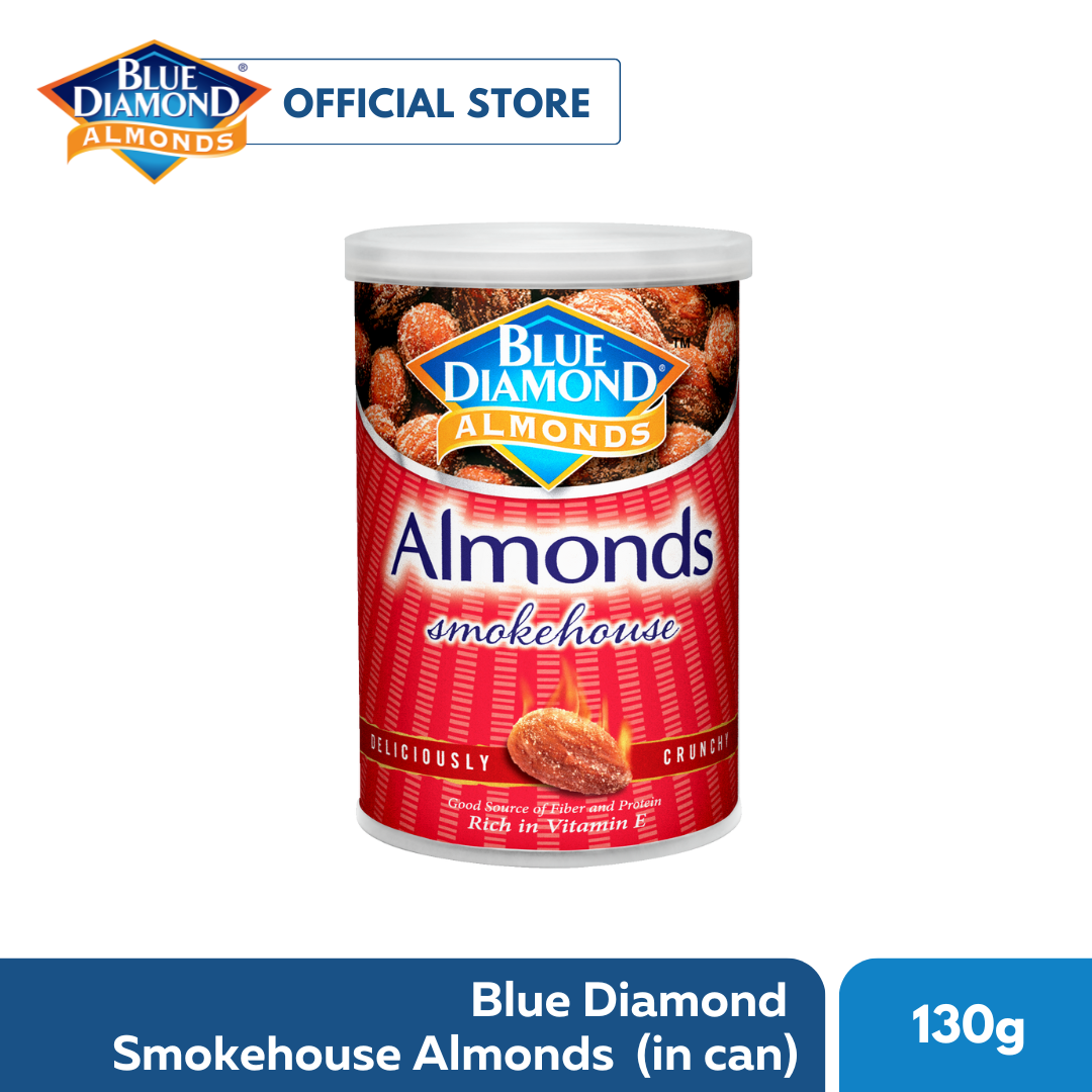 Blue Diamond Smokehouse Almonds 130g (in can) Lazada PH