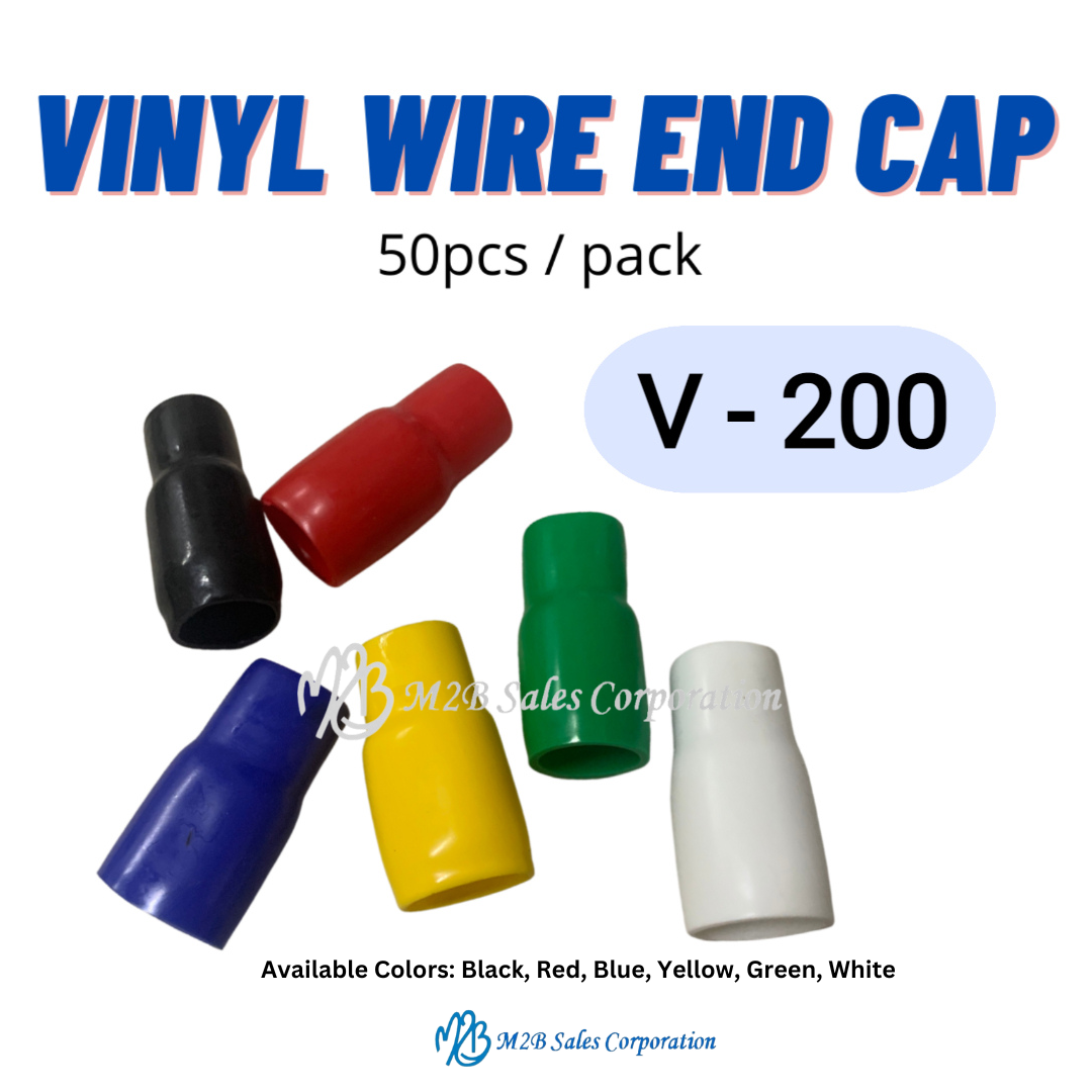 Terminal Insulation Vinyl Wire End Cap V-200