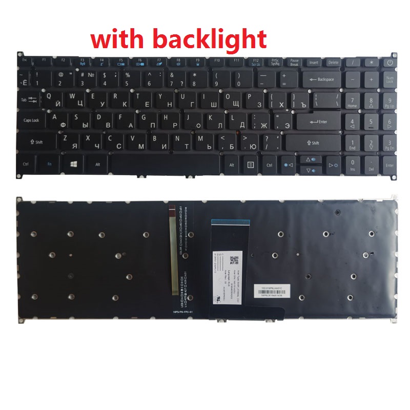 German Swiss Keyboard Für Acer Aspire A315 - QWERTZ Ohne Beleuchtung