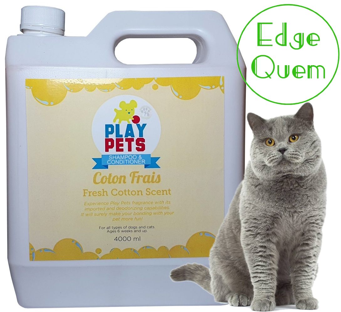 Play Pets Shampoo and conditioner 4L Cotton Fresh Lazada PH