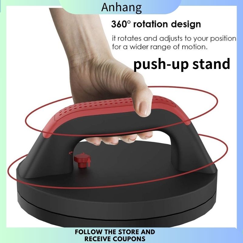 Max Speed360 Rotating Push Up Pro Pushup Stands Bracket Bar Pushup