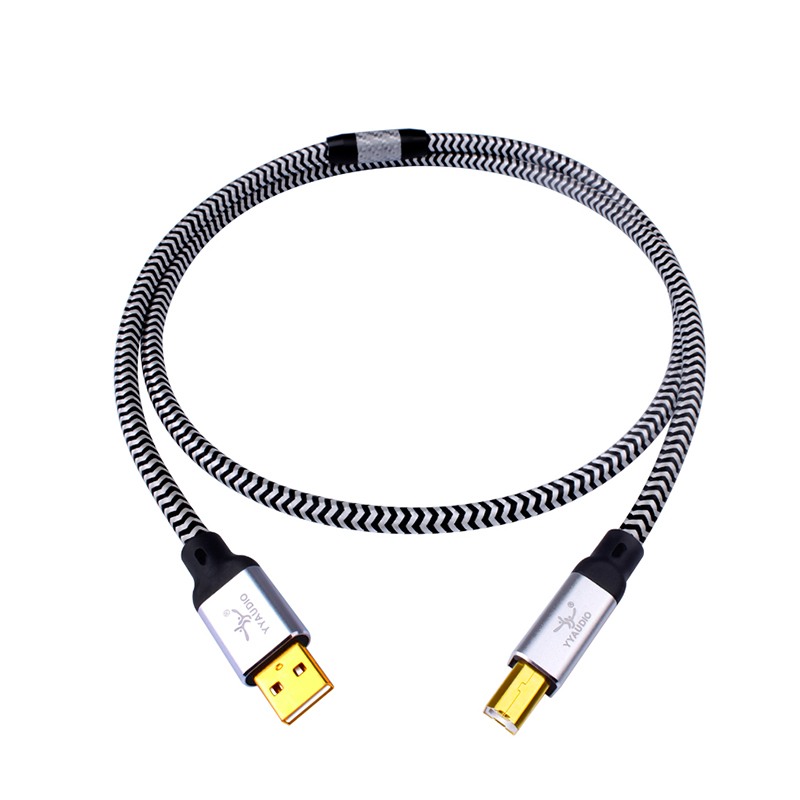 Hifi Usb Dac Cable High Quality 6n Occ Type A To Type B Hifi Data Audio