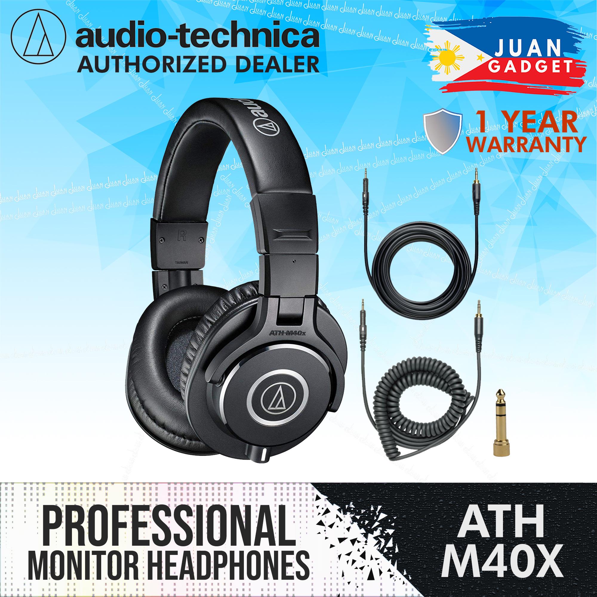 Audio Technica ATH-M40x Monitor Headphones (Black) | JG Superstore | Lazada  PH