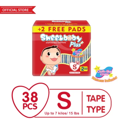 Sweetbaby Plus Big Pack Small 38's