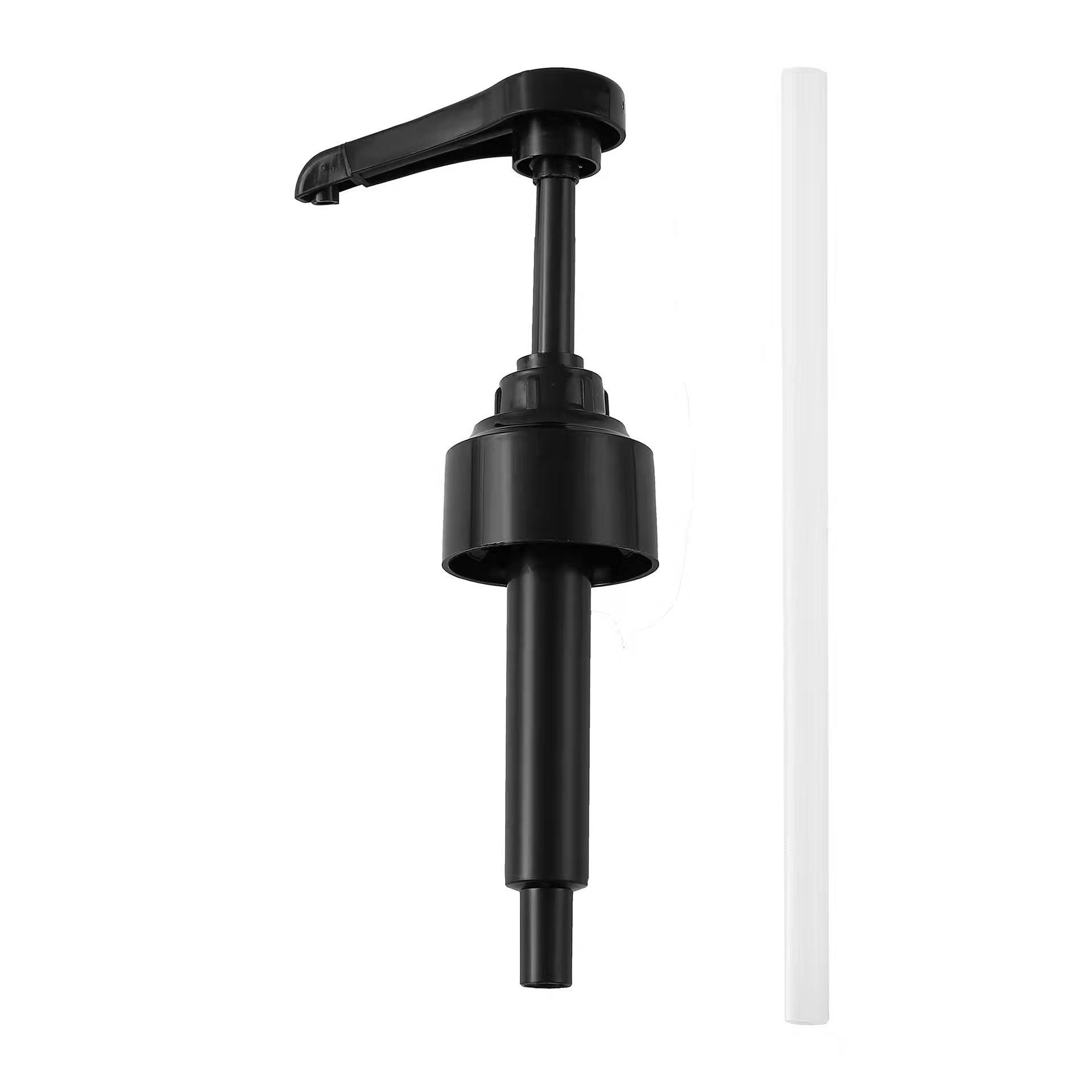 Food Plastic Sauce Pump for Ketchup/Chocolate, Coffee Syrup Dispenser