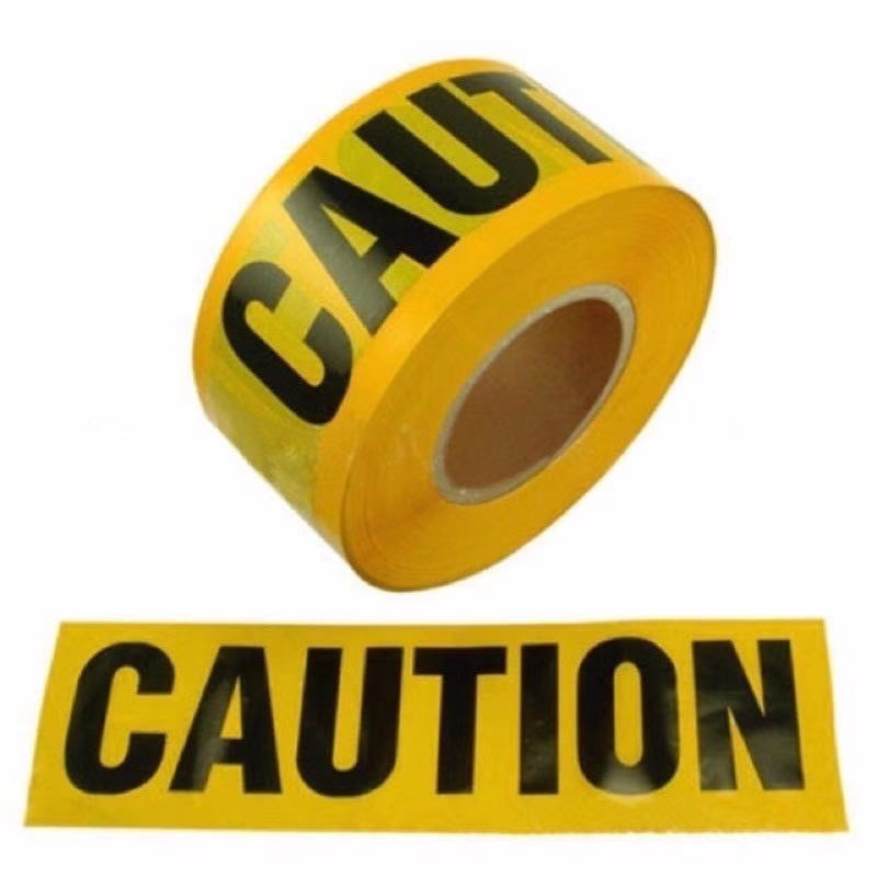 CAUTION WARNING TAPE 300m 500m & 1000m Lazada PH