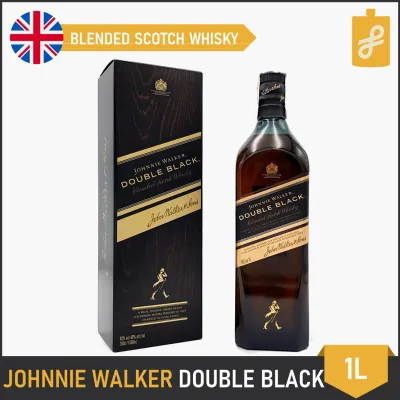 Johnnie Walker Double Black Blended Scotch Whisky 1L