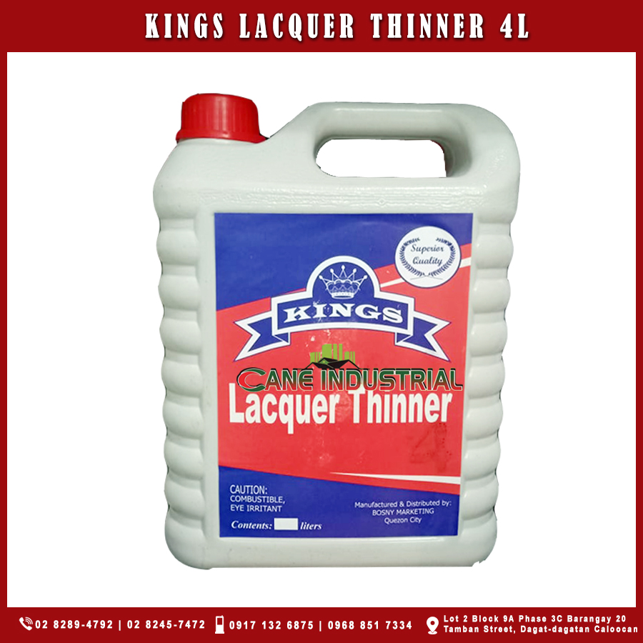Locker Thiner Kings Lacquer Thinner 4L | Lazada PH