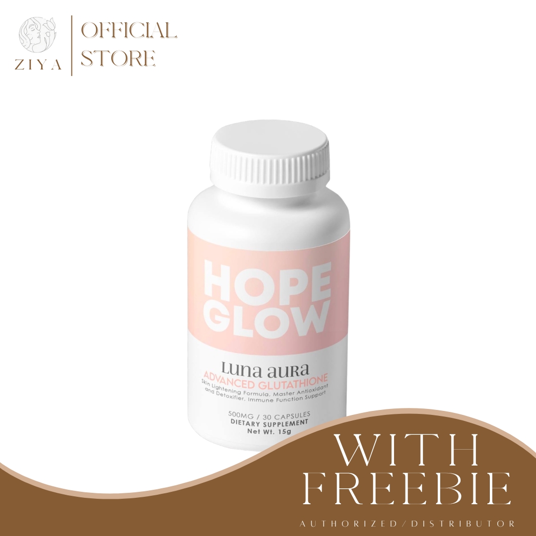 hope glow luna aura advanced glutathione LUNA AURA Hope Glow Advanced Glutathione and Hope Beauty Lean Coffee Super Biggie Super Mini and Hope C