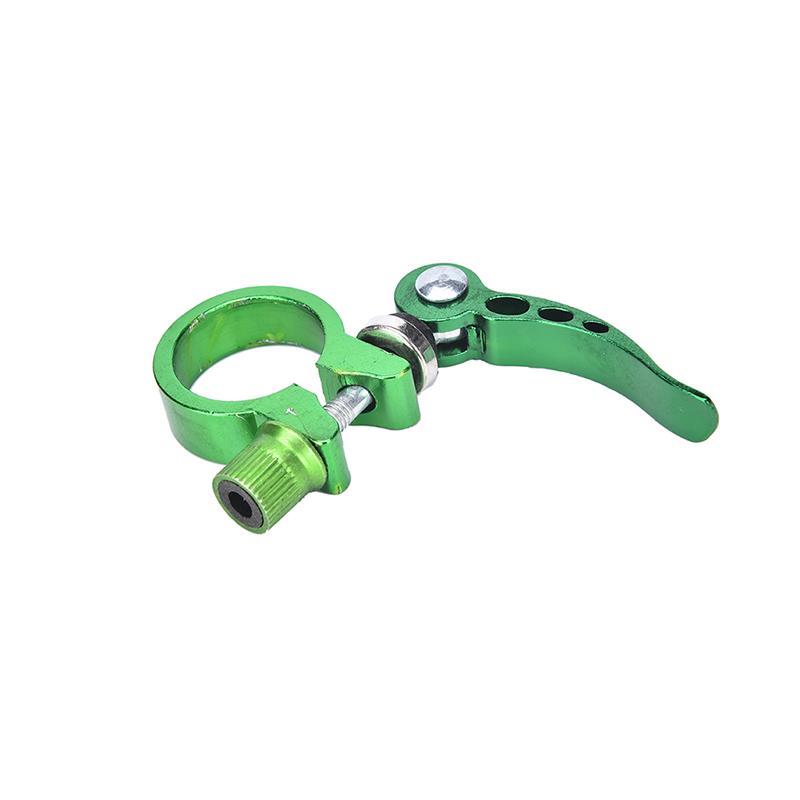 Alloy Cycling Bike Quick Release Seat Post Bolt Binder Clamp 28.6/31