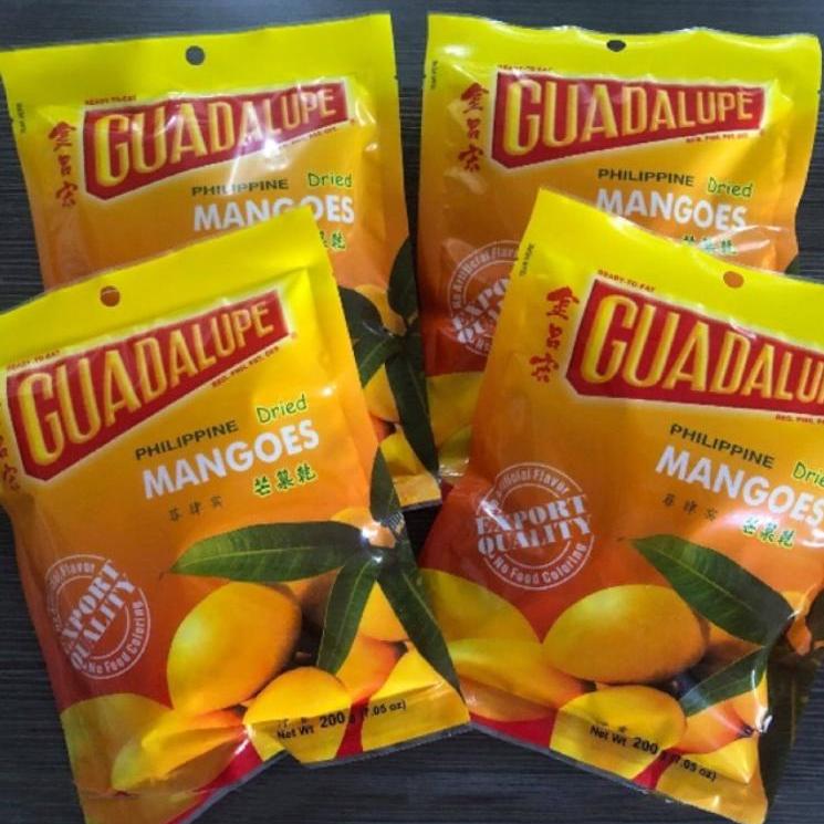 Factory Price Warehouse Direct Guadalupe Cebu Dried Mangoes Slice 200 Gms Min 6 pcs Dried Mango
