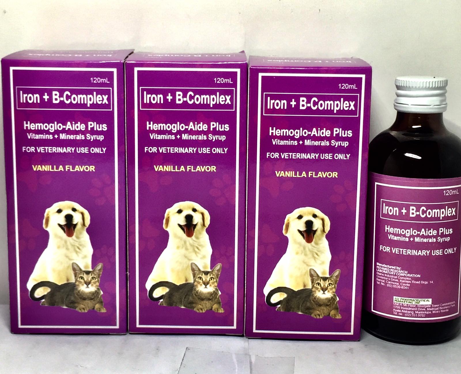 B Complex Iron Vitamins For Dogs SOUTH VET] Pawell Iron B-Complex