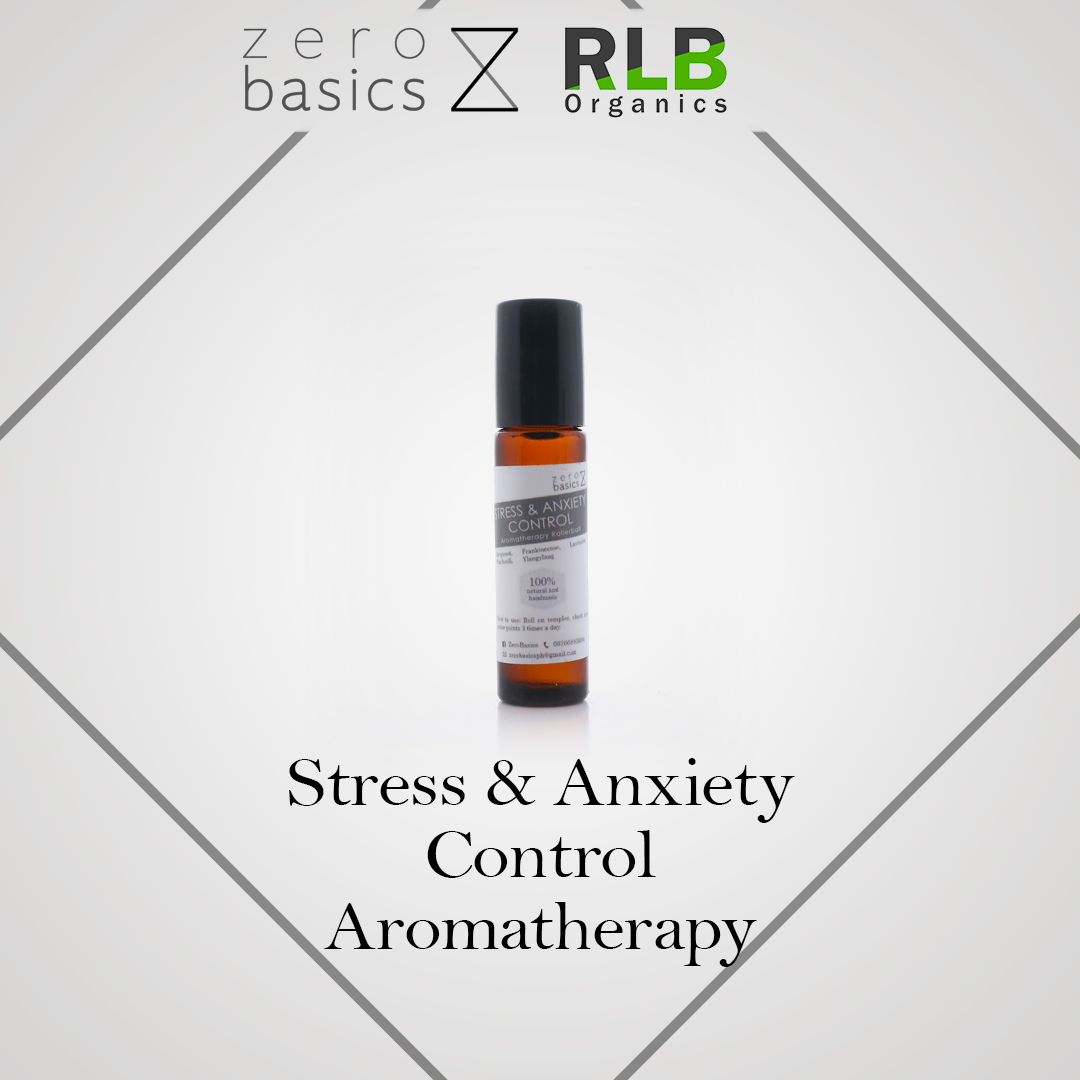 Zero Basics Stress and Anxiety Control Aromatherapy Rollerball