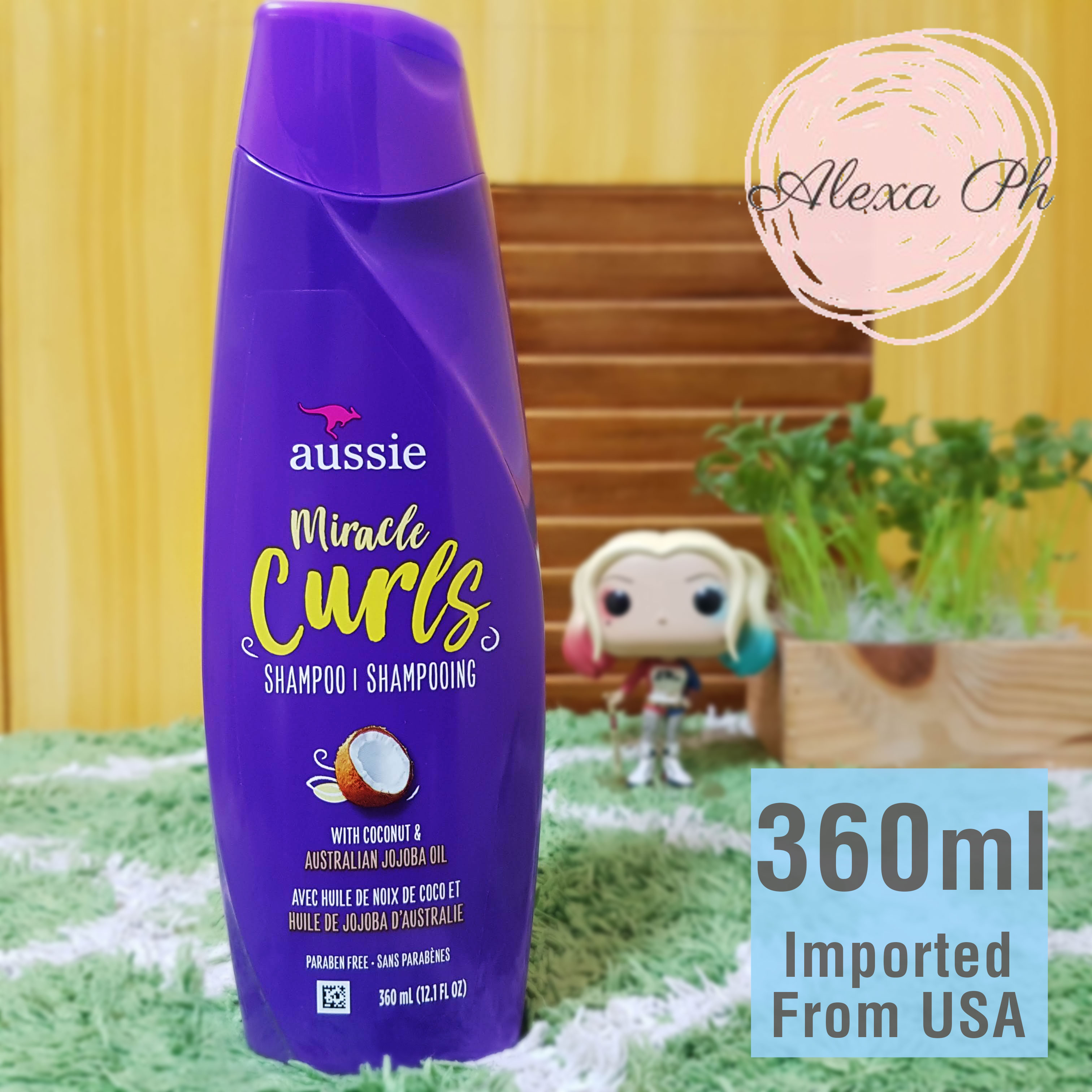 Aussie Miracle Curls Shampoo With Coconut And Australian Jojoba Oil 360 Ml Lazada Ph 3893