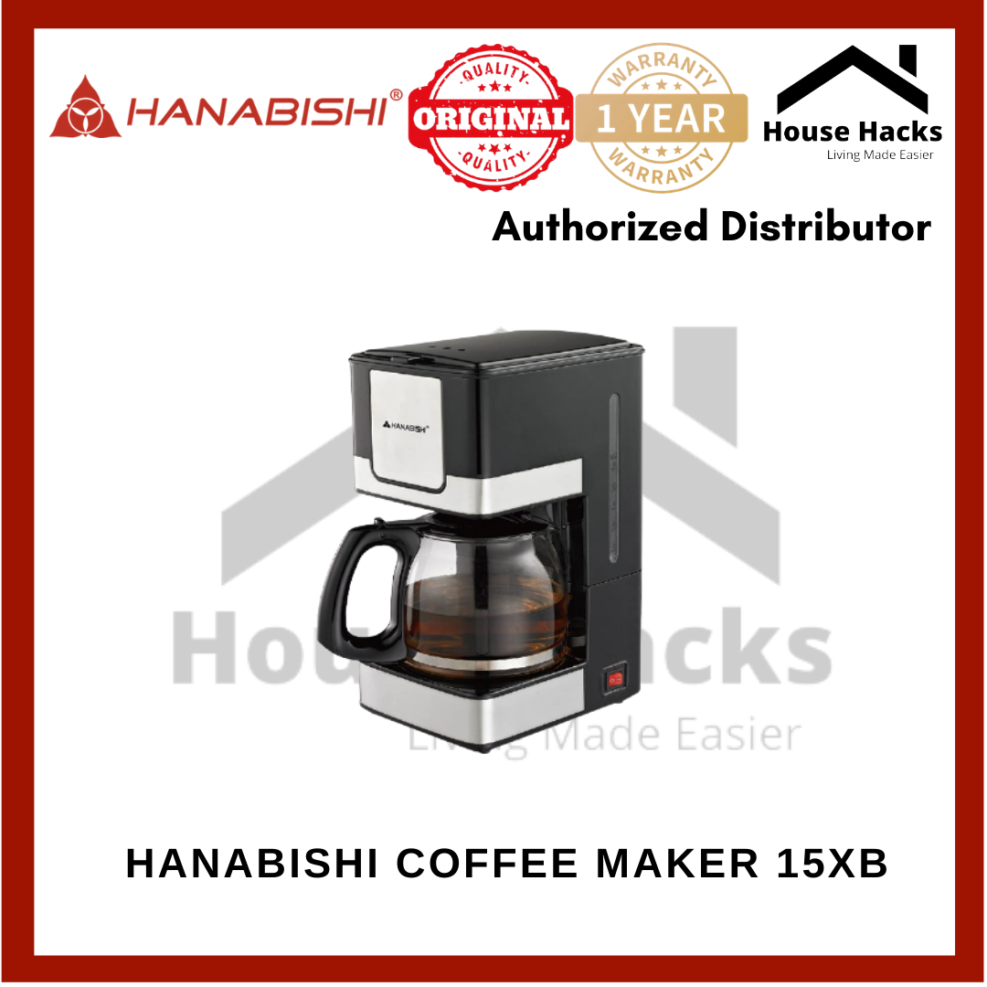 Hanabishi Coffee Maker HCM 15XB (House Hacks) Lazada PH