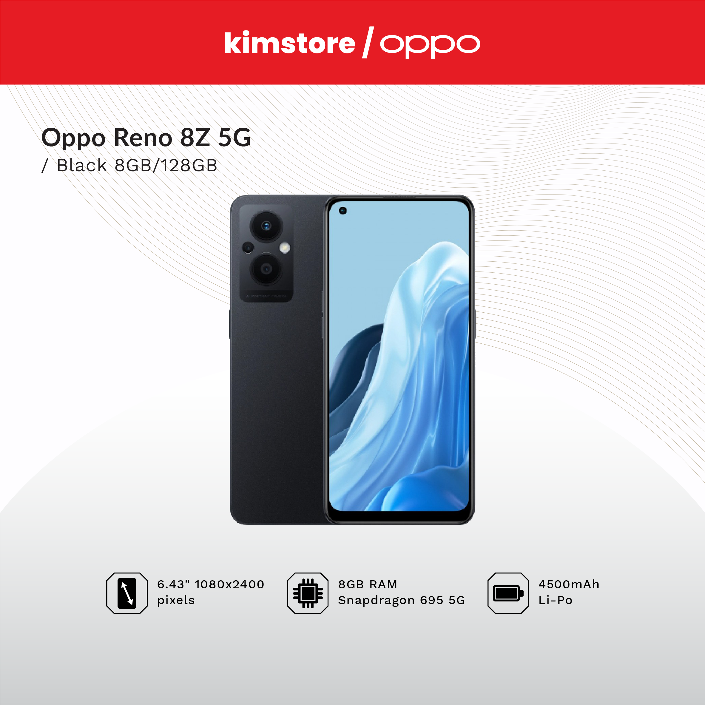 oppo reno 8z 8gb ram