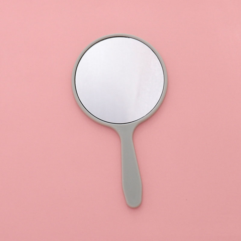 Handheld Makeup Mirror Round Vanity Mirror with Handle Hand Mirror Cosmetic