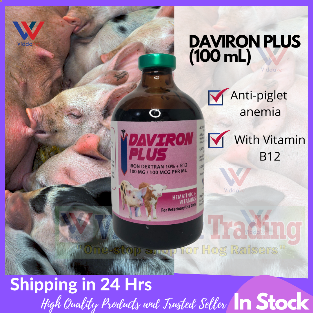 Daviron Plus In.jectable Solution 100 ML / Viddavet Daviron Plus Iron