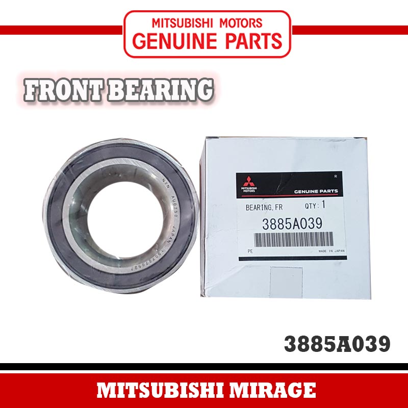 MITSUBISHI GENUINE PARTS FRONT WHEEL BEARING FOR MITSUBISHI MIRAGE