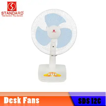 Standard Sds 12c Desk Fan Buy Sell Online Stand Fans With Cheap