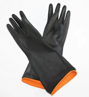 black dish gloves