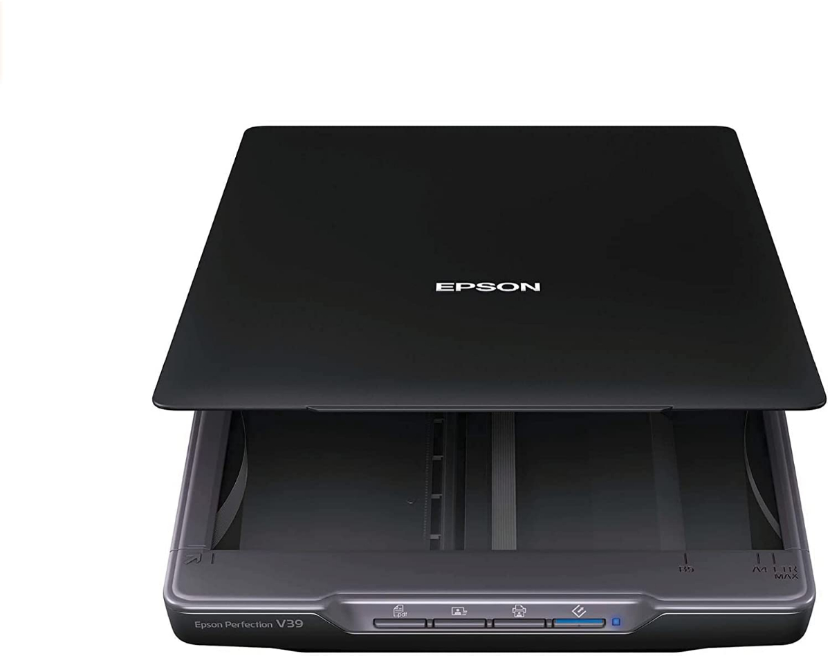 Epson Perfection V39 Color Photo & Document Scanner with ScanToCloud
